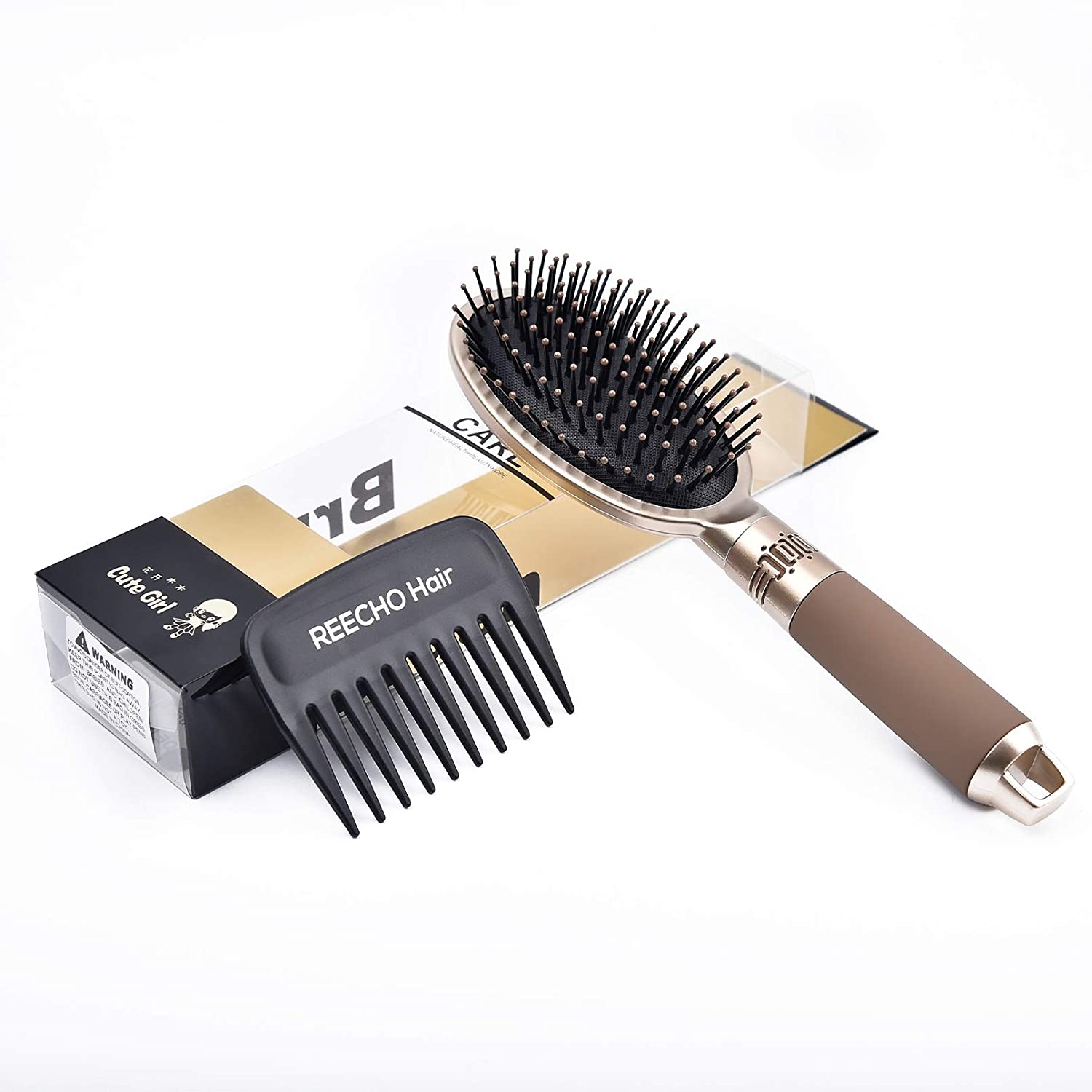 Hair Brushes For Women, Hair Comb For Women And Detangling Paddle
