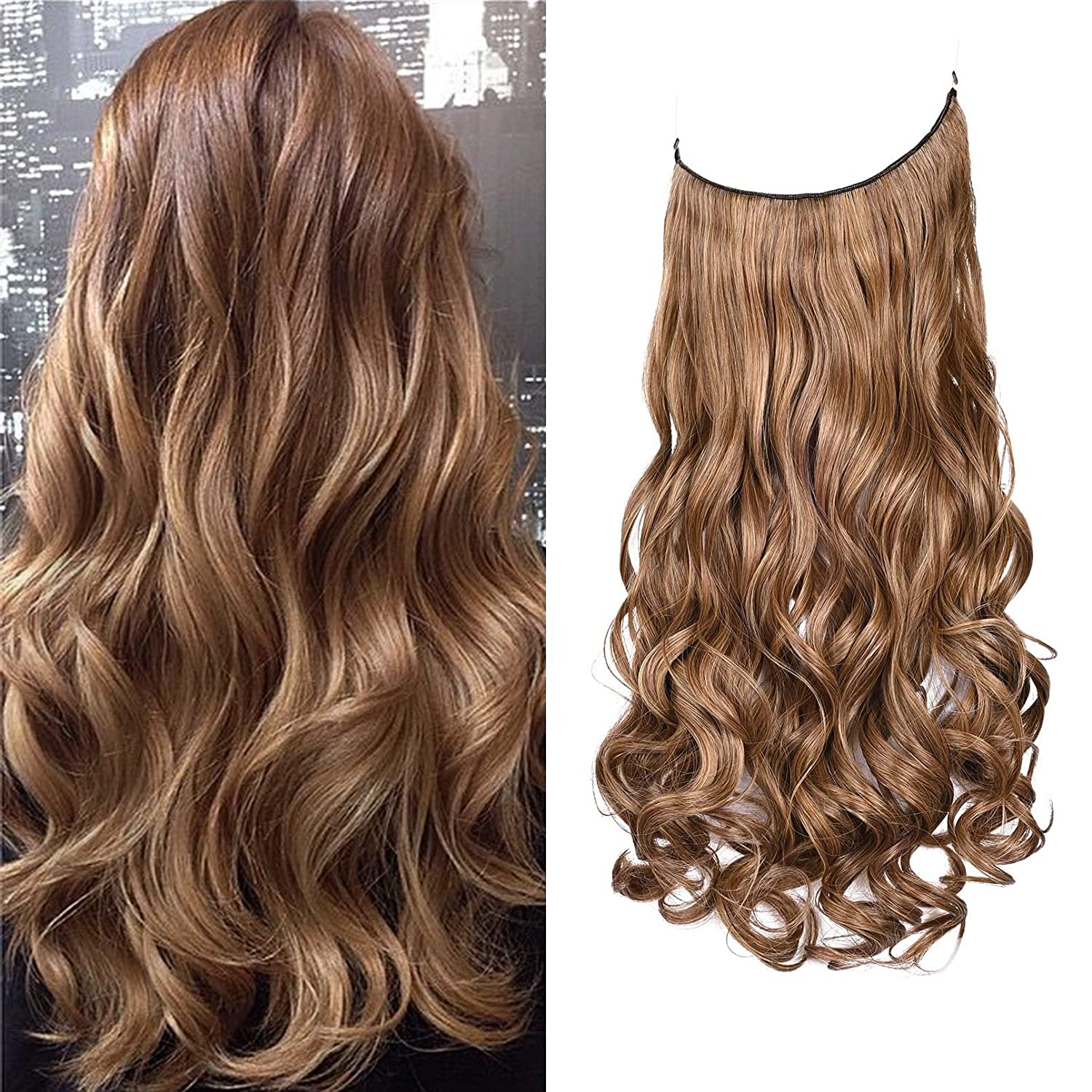 Reecho Halo Hair Extensions, Wavy Collection Official Site