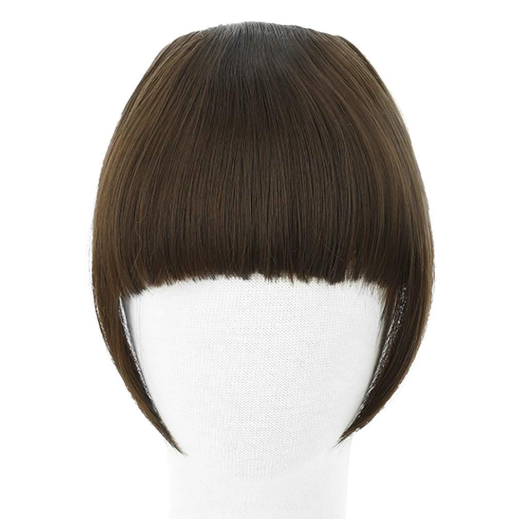 REECHO Fashion Full Length Synthetic 1 Piece Layered Clip in Hair Bangs - REECHO Hair